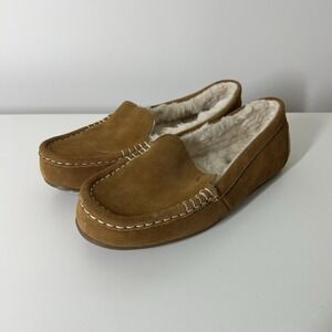Koolaburra By Ugg Shoe Women's 7 Lezly Slipper style 1020389 Chestnut Brown